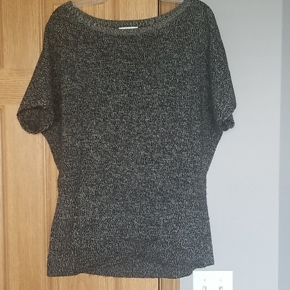 New York & Company Sweaters - Black marbled sweater